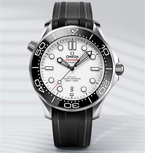 omega seamaster professional 300m white face|Omega Seamaster diver 300m 42mm.